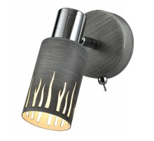 Светильник настенно-потолочный спот Lethe 3123-401 1 х Е14 40 Вт поворотный модерн с выключателем  Б0055000  Rivoli