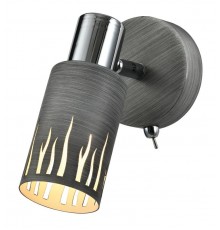 Светильник настенно-потолочный спот Lethe 3123-401 1 х Е14 40 Вт поворотный модерн с выключателем  Б0055000  Rivoli