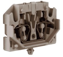 HPC.2GR, мини зажим, проходной 2,5 кв.мм серый  ZHP160GR  DKC