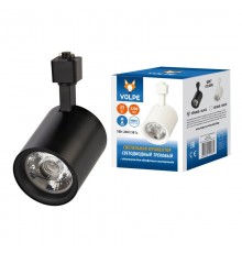 Светильник светодиодный трековый ULB-Q275 25W/4000К BLACK 2200 Лм 4000К черный  UL-00005930  Volpe