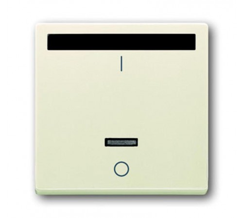 ИК-приёмник с маркировкой "I/O" для 6401 U-10x, 6402 U, серия solo/future, цвет savanne/слоновая кость  6020-0-1333   2CKA006020A1333  ABB