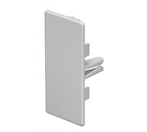 Торцевая заглушка кабельного канала WDK 40x90 мм (ПВХ,светло-серый) (WDK HE40090LGR)  6183743  OBO Bettermann