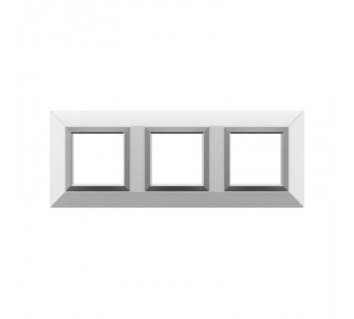 Рамка из металла, "Avanti", белая, 6 модулей  4400856  DKC