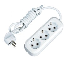 Удлинитель "Эксперт"  3 гнезда 2 метра 16А/3,5кВт с заземлением ПВС 3х1 EKF PROxima  UBA16-310-3-02  EKF