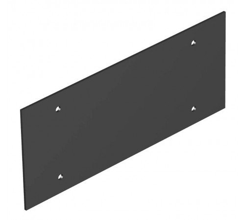 Крышка глухая для напольного бокса Telitank 213x88 мм (ПВХ,черный) (T12L P03S 9011)  7408124  OBO Bettermann