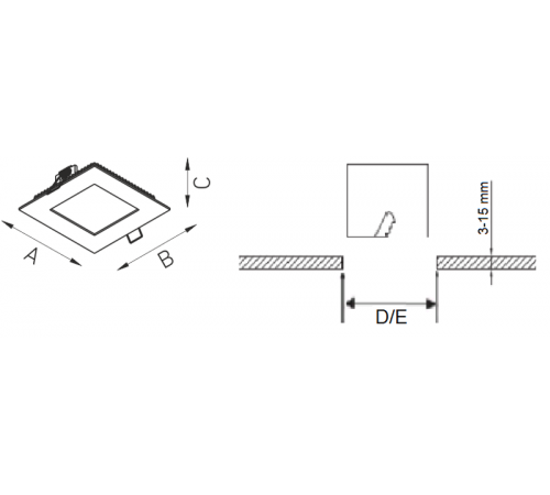 Светильник ACQUA S 06 WH 4000K (with driver)  1596000210  Световые Технологии