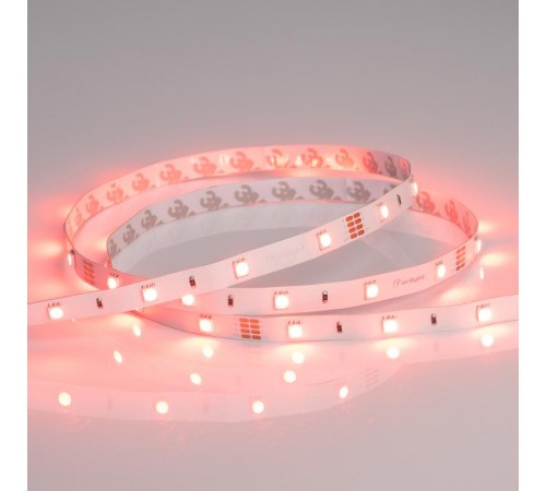 Лента светодиодная RT-B30-10mm 24V RGB (7.2 W/m, IP20, 5060, 5m) (arlight, Открытый)  022066(2)  Arlight