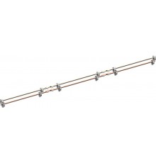 Соединитель шинный 12x5 мм ZX1180  ABB