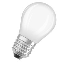 Лампа светодиодная филаментная диммируемая PARATHOM P 250лм 2,8Вт 2700К E27 колба P 320° матов стекло 220-240В  4058075590816  OSRAM