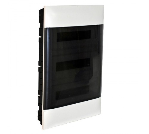 Practibox S Пластиковый щиток Встраиваемый (в полые стены) 3X18 Дымчатая дверь  137578  Legrand