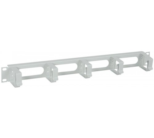 Кабельный органайзер 19" 1U, 5 колец, серый  CO35-1M5RM  ITK