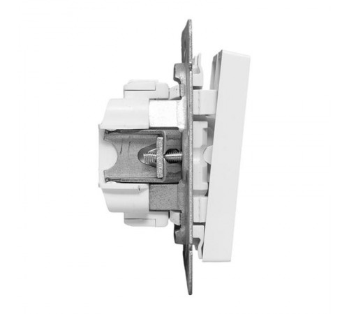 Механизм выключателя, двухклавишный, проходной, белый Эпика EKF  UP1-SWW-21  EKF