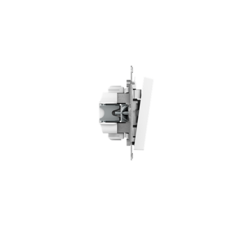 Механизм выключателя, двухклавишный, проходной, белый Эпика EKF  UP1-SWW-21  EKF