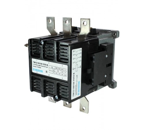 ПМ12-100150 УХЛ4 В, 220В/50Гц, 2з+2р, 100А, нереверсивный, без реле, IP20, пускатель электромагнитный (ЭТ)  ET502581  Электротехник