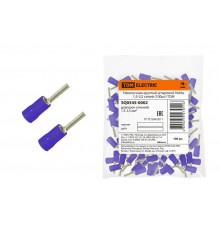 Наконечник круглый штыревой НкИш 1,5-2,5 синий (100шт)  SQ0545-0002  TDM