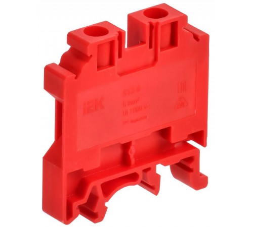 ARMAFIX Клемма винтовая CTS 6мм2 красная  AF-CT10-00-K04-006  IEK