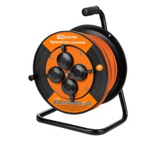 Удлинитель силовой УКз16-004 (IP44 4 места/40м ПВС 3х1,0)  SQ1301-0548  TDM