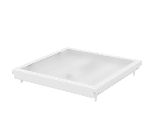 Светильник светодиодный медицинский ДВО Cesal 36Вт 4000К IP54 без рассеивателя с БАП 600х600х62мм  V1-A3-00027-10A00-5403640  VARTON