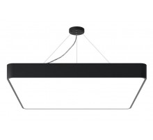 Светильник светодиодный Geometria Quadro SPO-164-B-40K-110 110Вт 4000К 17300Лм IP40 800*800*80 черный подвесной  Б0050589  ЭРА