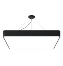 Светильник светодиодный Geometria Quadro SPO-164-B-40K-110 110Вт 4000К 17300Лм IP40 800*800*80 черный подвесной  Б0050589  ЭРА