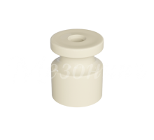 Изолятор пластиковый для наружного монтажа витой электропроводки, D20х24мм, цвет - слоновая кость, серия УСАДЬБА, ТМ МЕЗОНИНЪ (100шт /уп)