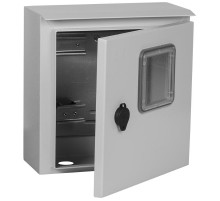 Корпус металлический ЩУ 1/1-0 У1 IP66 (ВхШхГ) 310x300x150мм TITAN  MKM51-N-01-54  IEK
