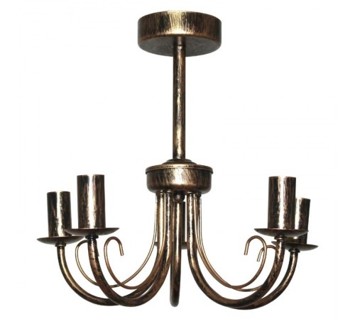 Светильник "Рустика" 253 бронза НСБ 01-5х60-123 Е14  1005404246  Элетех