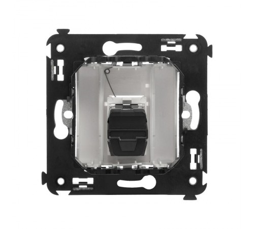 HDMI розетка одинарная в стену, тип А-А, "Avanti", "Белое облако"  4400253  DKC