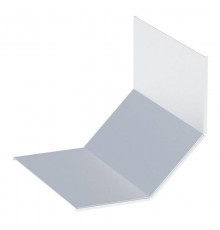 Крышка на угол 90 градусов вертикальный внутренний лестничный усиленная 100x300 мм (2 мм) EKF  kviltp90100300-2  EKF