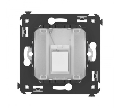 HDMI розетка одинарная в стену, тип А-А, "Avanti", "Белое облако"  4400253  DKC