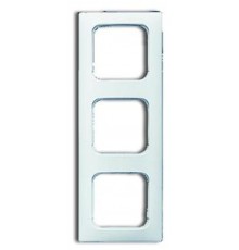 Рамка 3-постовая для кабель-каналов, серия Reflex SI, альпийский белый  1725-0-1541   2CKA001725A1541  ABB