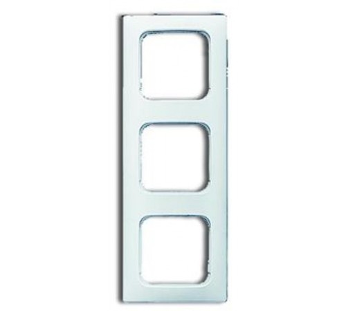 Рамка 3-постовая для кабель-каналов, серия Reflex SI, альпийский белый  1725-0-1541   2CKA001725A1541  ABB