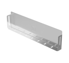 Заглушка лотка Стандарт INOX (AISI 304) 400х100  PR16.2484  Промрукав