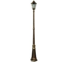 Светильник садово-парковый 6211 100W 230V E27 195*195*2130мм черное золото  11206  FERON