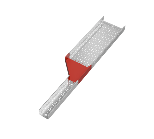 Переходник левый 100х150-400 мм "ПЛЮС" HD  PDplus100-150-400-L HD   КМ-профиль