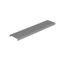 Крышка лотка 100х1,2 L2000 мм "ПЛЮС" HD  KLplus100*1.2*2000 HD  КМ-профиль