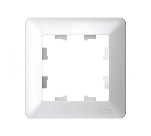 AtlasDesign Air Рамка 1-ая, Белый / Дымчатый Белый  ATN220101  SE