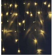 Гирлянда светодиодная  Бахрома 1,8 м*0,5 теплый свет 8 режимов ENIB-01B   220V, IP20 (100/800)  Б0041899  ЭРА