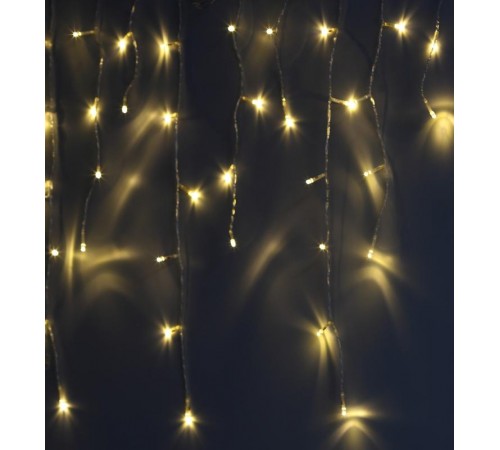 Гирлянда светодиодная  Бахрома 1,8 м*0,5 теплый свет 8 режимов ENIB-01B   220V, IP20 (100/800)  Б0041899  ЭРА