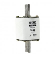 Плавкая вставка ППН-37 400/315А габарит 2  fus-37/400/315  EKF