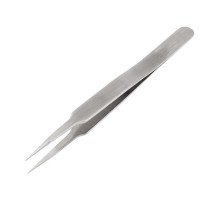 Пинцет прямой с острыми кончиками 120 мм  12-0375  REXANT