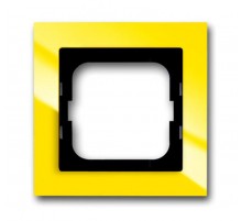 Рамка 1-постовая, серия axcent, цвет жёлтый  1754-0-4334   2CKA001754A4334  ABB