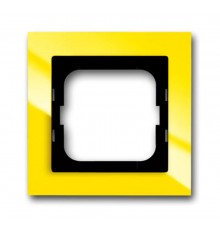 Рамка 1-постовая, серия axcent, цвет жёлтый  1754-0-4334   2CKA001754A4334  ABB