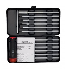 Отвертка c регулировкой крутящего момента Серия Nm 3,0-5,4 с набором насадок 12 шт в кейсе  10099316  Felo