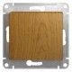 Glossa Дерево Дуб Переключатель перекрестный, сх.7, 10АХ  GSL000571  SE