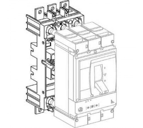 КОМПЛЕКТ ИЗ 2 КОНТ. ШТЫРЕЙ (NSX400/630)  LV432518  Schneider Electric