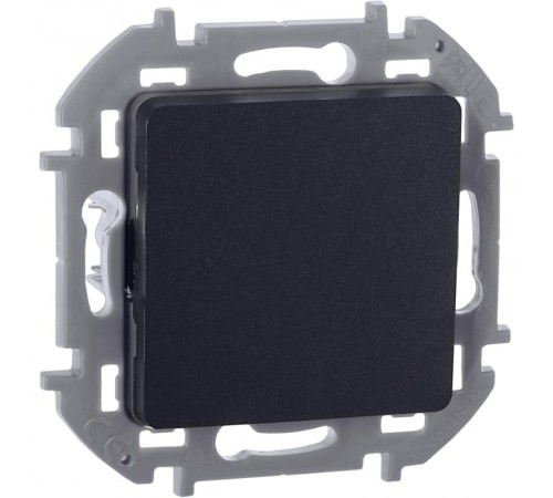 Inspiria Антрацит Выключатель 1-клавишный С/У без рамки  673603  Legrand