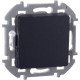 Inspiria Антрацит Выключатель 1-клавишный С/У без рамки  673603  Legrand