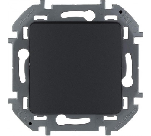 Inspiria Антрацит Выключатель 1-клавишный С/У без рамки  673603  Legrand