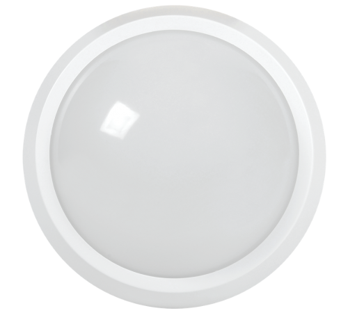 Светильник светодиодный пылевлагозащищенный для ЖКХ светодиодный ДПО 5032Д 12Вт 4000K IP65 круг белый с ДД  LDPO1-5032D-12-4000-K01  IEK